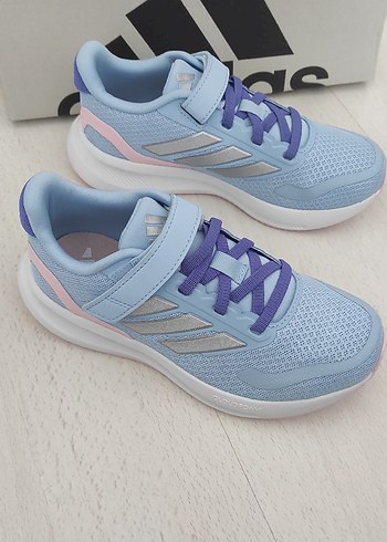 Kız Çocuk Mavi Spor Ayakkabı - Görsel 4