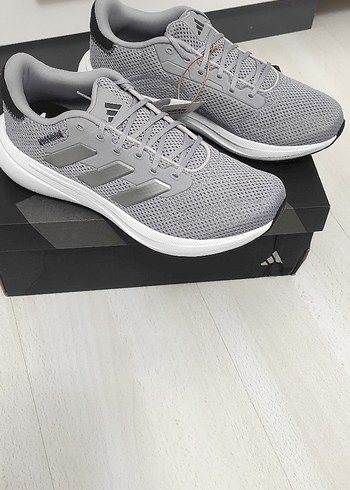 Gri Erkek Koşu ve Antrenman Ayakkabısı - Görsel 5