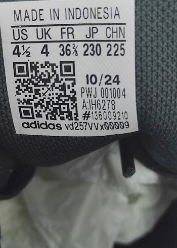 Adidas çocuk spor ayakkabı - Görsel 7