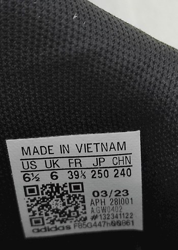 Adidas Siyah Beyaz Spor Ayakkabısı - Görsel 5