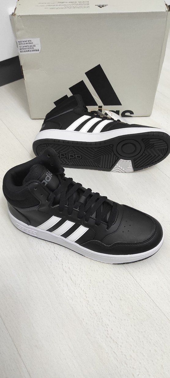 Adidas Siyah Beyaz Spor Ayakkabısı - Görsel 2