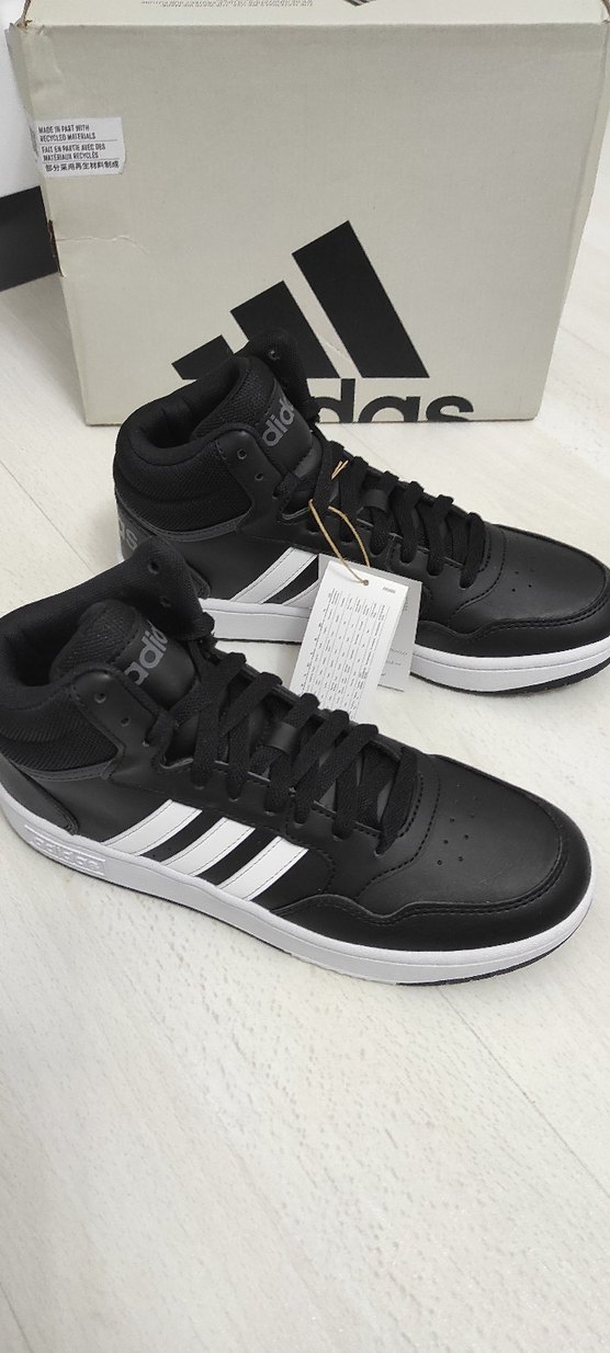 Adidas Siyah Beyaz Spor Ayakkabısı - Görsel 3