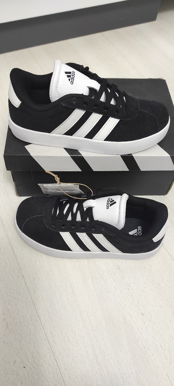 Adidas Siyah Beyaz Spor Ayakkabı - Görsel 3