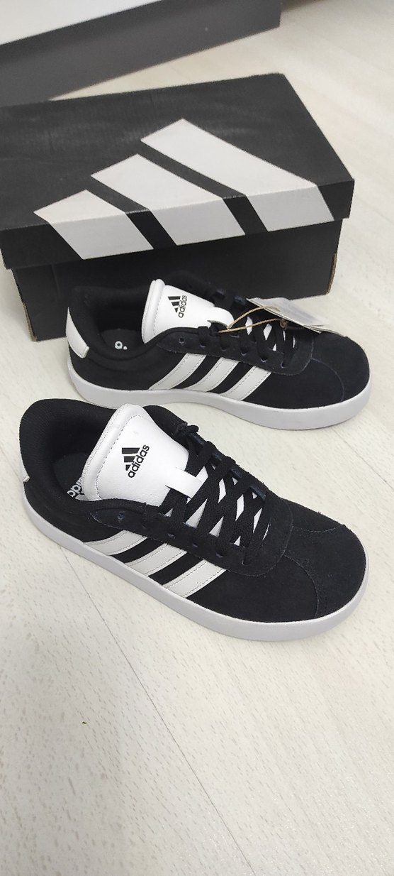 Adidas Siyah Beyaz Spor Ayakkabı - Görsel 4