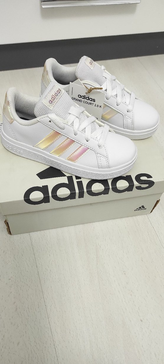 Beyaz Adidas Kız Çocuk Spor Ayakkabı - Görsel 2