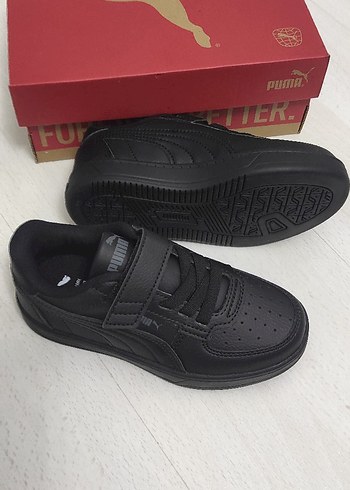 Erkek Çocuk Siyah Puma Spor Ayakkabı - Görsel 2