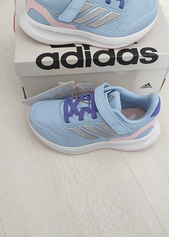 Kız Çocuk Mavi Pastel Spor Ayakkabı - Görsel 5