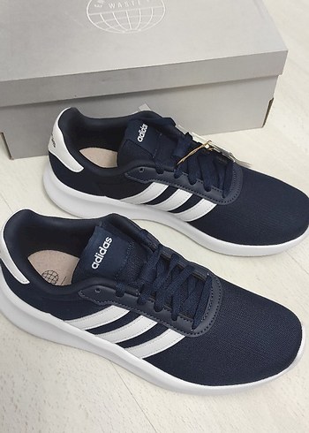Adidas Lacivert Beyaz  Spor Ayakkabı - Görsel 4
