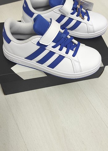 Mavi Beyaz Erkek Çocuk Spor Ayakkabısı - Görsel 3