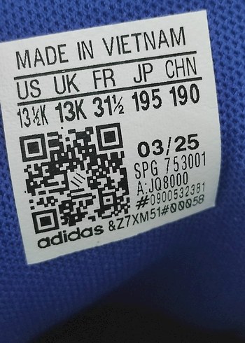 Mavi Beyaz Erkek Çocuk Spor Ayakkabı - Görsel 7