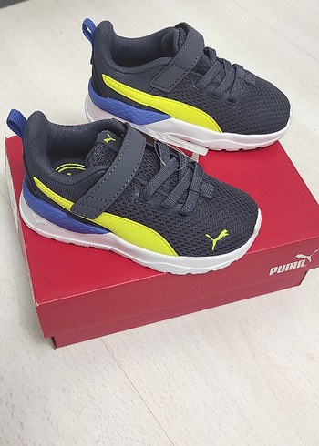 Erkek Çocuk Gri Puma Spor Ayakkabı - Görsel 2