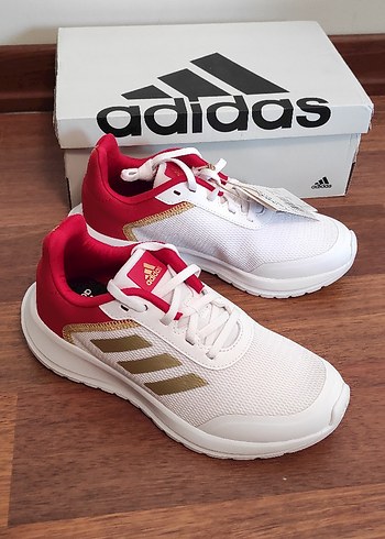 Adidas Adidas Beyaz Kırmızı Spor Ayakkabı