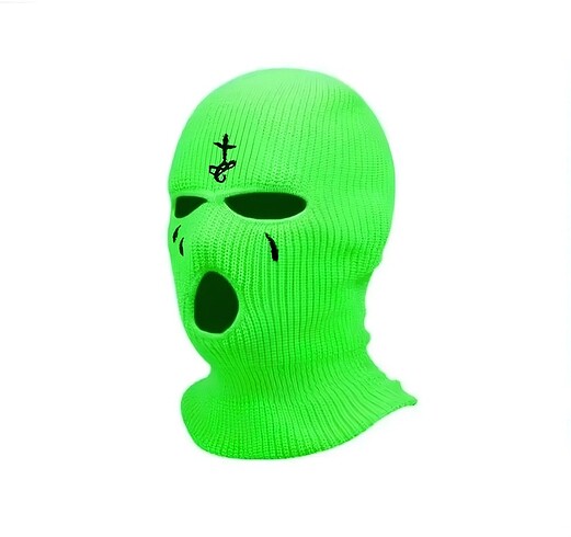 RICH ASSASIN GREEN BALACLAVA