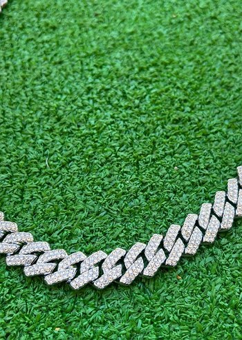 Rich Iced Out Miami Chain 14mm - Görsel 3