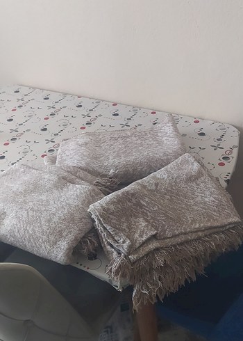 Diğer Diger Gri Düz Koltuk Örtüsü
