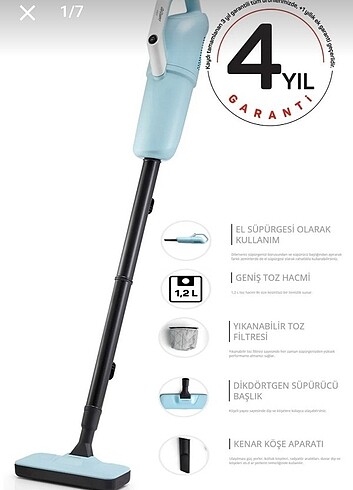 Arzum Ar4087 Dikey Süpürge 