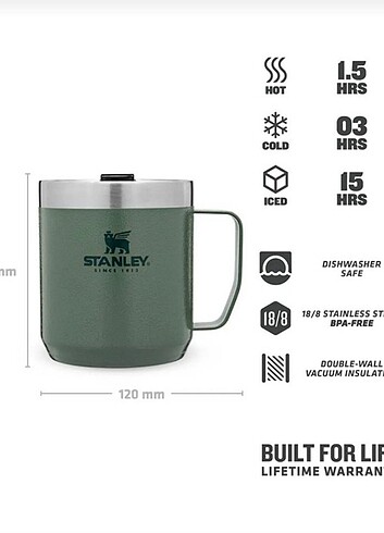 Stanley Çelik Termos Bardak 0,35 lt