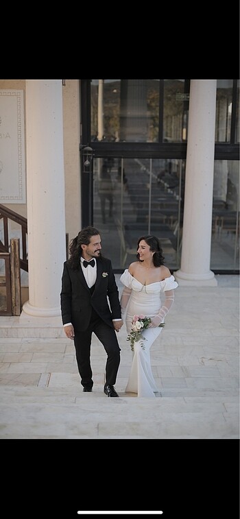 s Beden beyaz Renk Nocturne nikah isteme nişan elbisesi