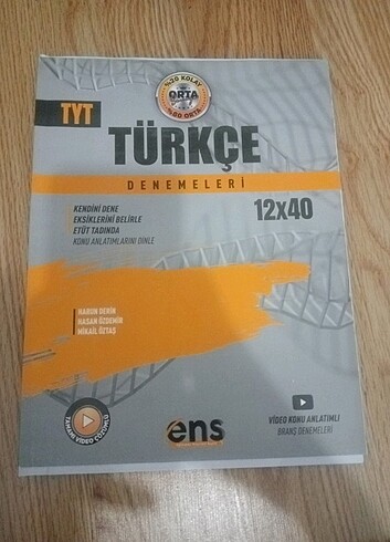 ENS yayinlari tyt Türkçe denemesi 