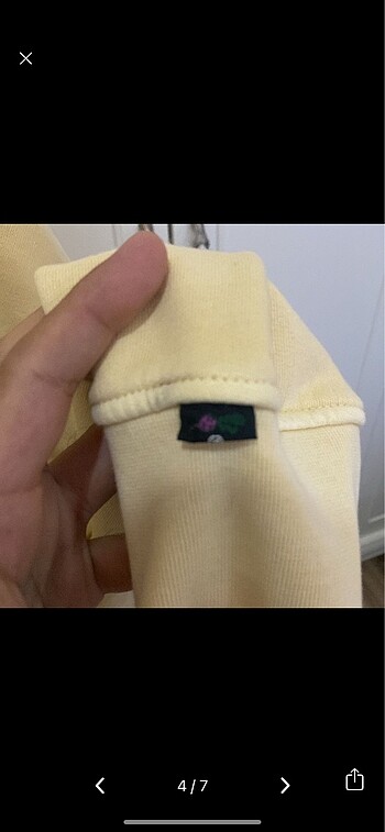 m Beden sarı Renk Levis Sweat