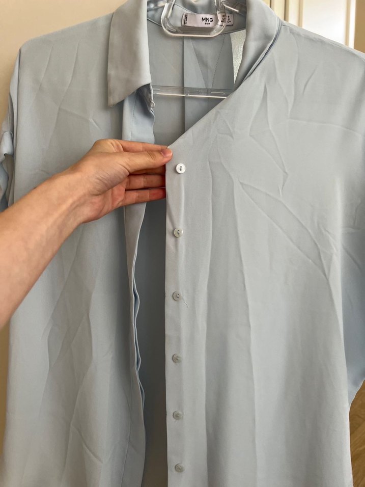 MANGO  Kısa Kollu Gömlek - Görsel 3