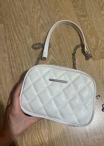 LCW Zincir Detaylı Deri Kadın Çanta - Görsel 5