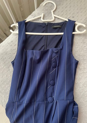 Lacivert  Kadın  Tulum - Görsel 5