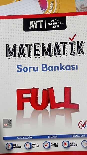 Konu anlatımlı Ayt matematik test kitabı 