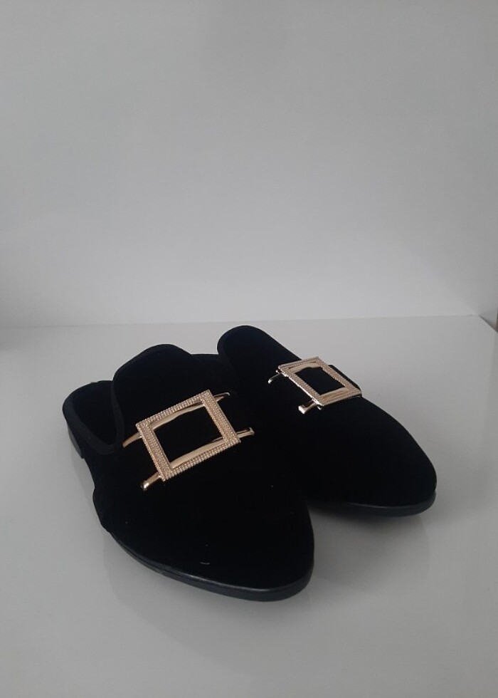 Süet terlik - Görsel 3