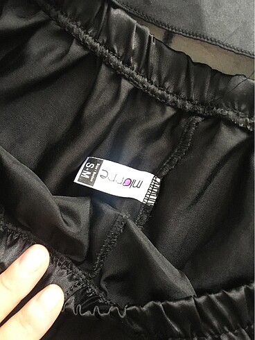 Pijama siyah dantel - Görsel 2