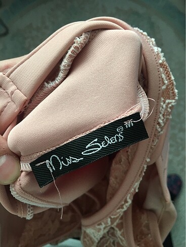 Mini pembe elbise - Görsel 5