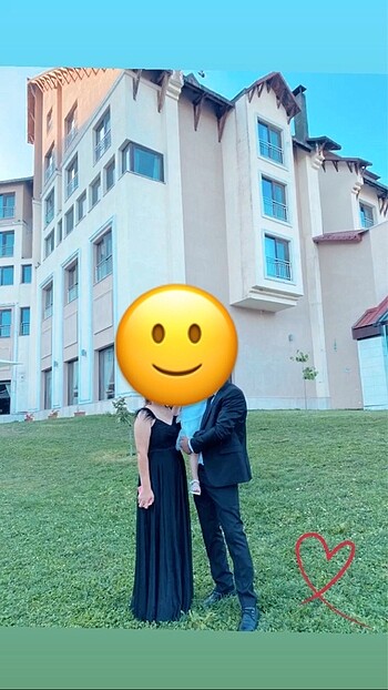 Siyah elbise - Görsel 6