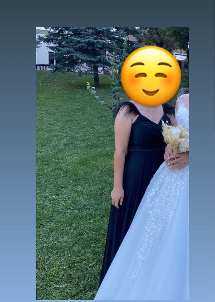 Siyah elbise - Görsel 5