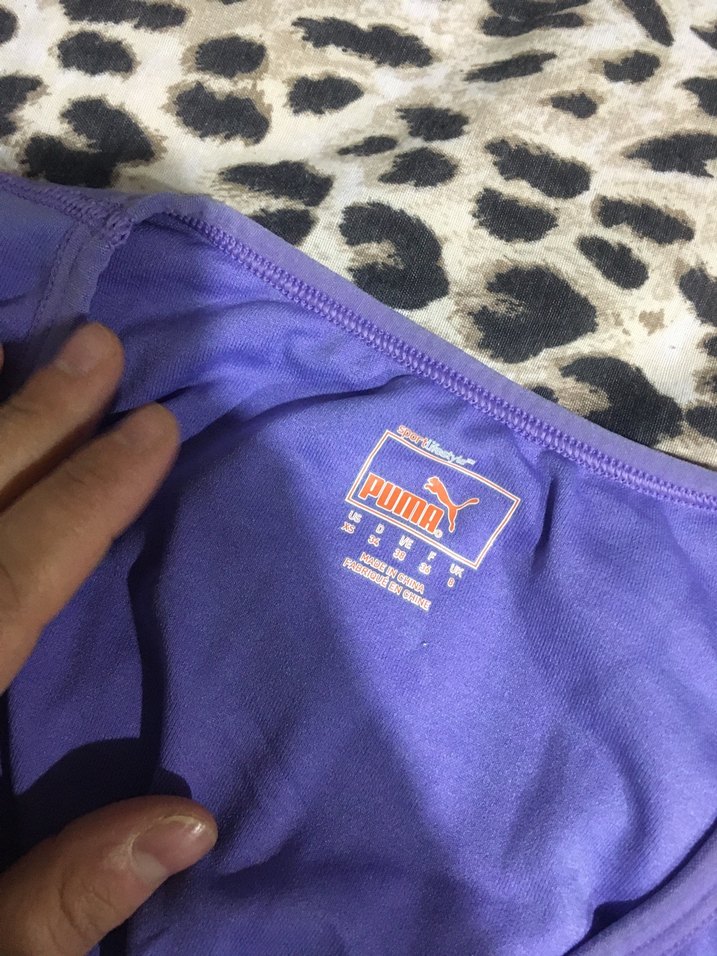 Mor Yüksek Yakalı Kadın Spor Atlet - Görsel 3