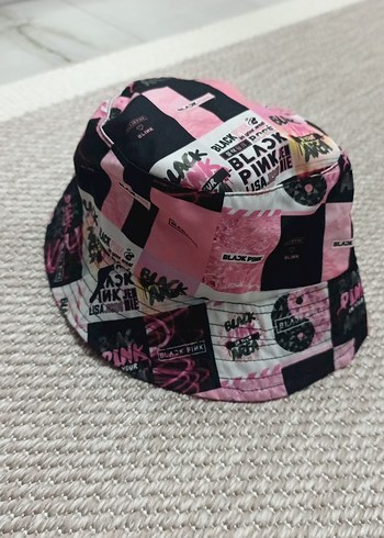 Renkli Pembe Grunge Punk kız cocuk Şapka - Görsel 2