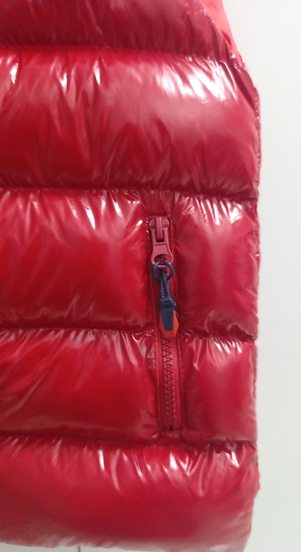 Kırmızı Erkek cocukŞişme Yelek, Düğmeli, Yüksek Yaka - Görsel 4