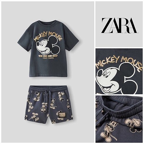 Zara Yaldızlı Mickey Takım