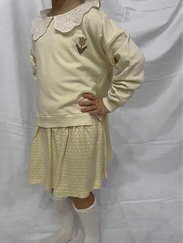 Oversize Kesim Yakalı Elbise