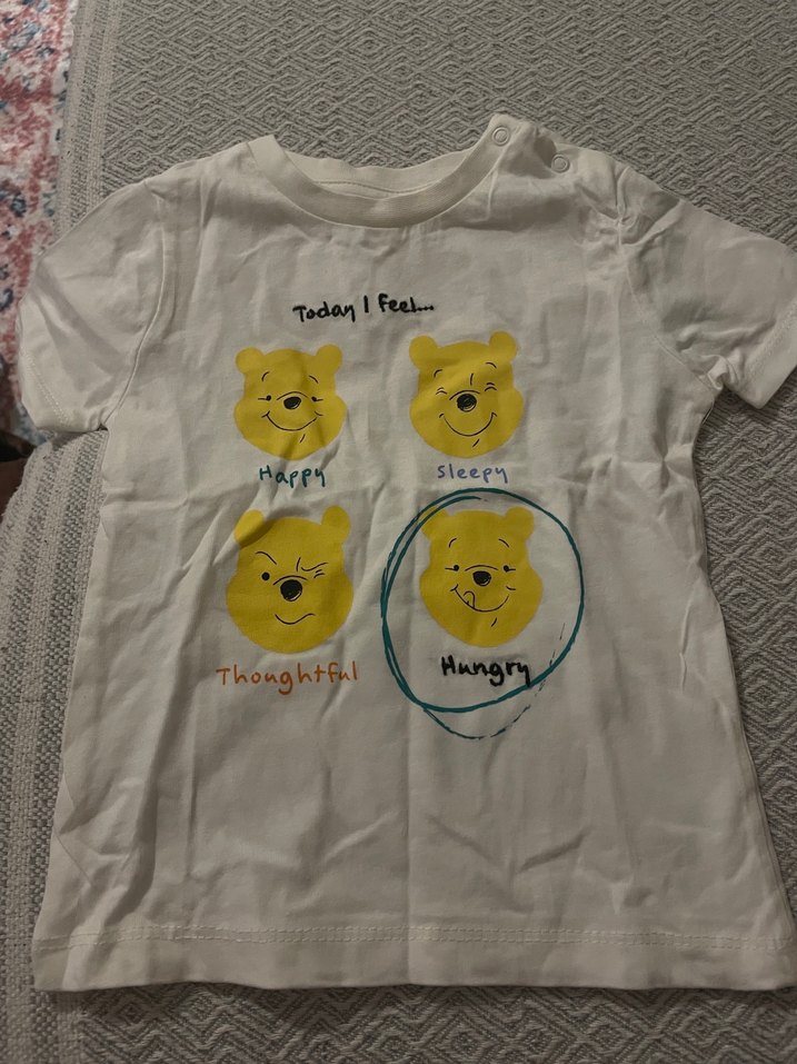 Kız Çocuk Pamuklu Baskılı Kısa Kollu Tişört - Görsel 2