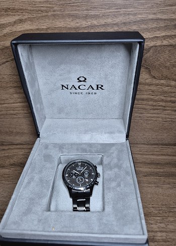 Nacar Siyah Erkek Kol Saati - Görsel 5