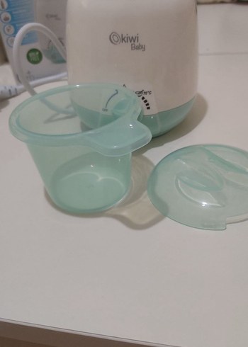 Kiwi Baby Beyaz Bebek Biberon Isıtıcı - Görsel 3