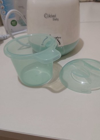 Kiwi Baby Beyaz Bebek Biberon Isıtıcı - Görsel 2