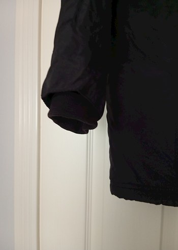 Erkek Çocuk Siyah Düğmeli Kaban - Görsel 11