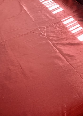 Bordo Düz Yatak Örtüsü - Görsel 5