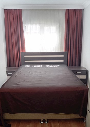 Bordo Düz Yatak Örtüsü - Görsel 10