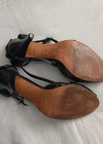 Kadın Siyah Gotik Topuklu Ayakkabı - Görsel 3