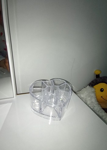  Beden Renk Diger Kalp Şekilli Makyaj Organizeri