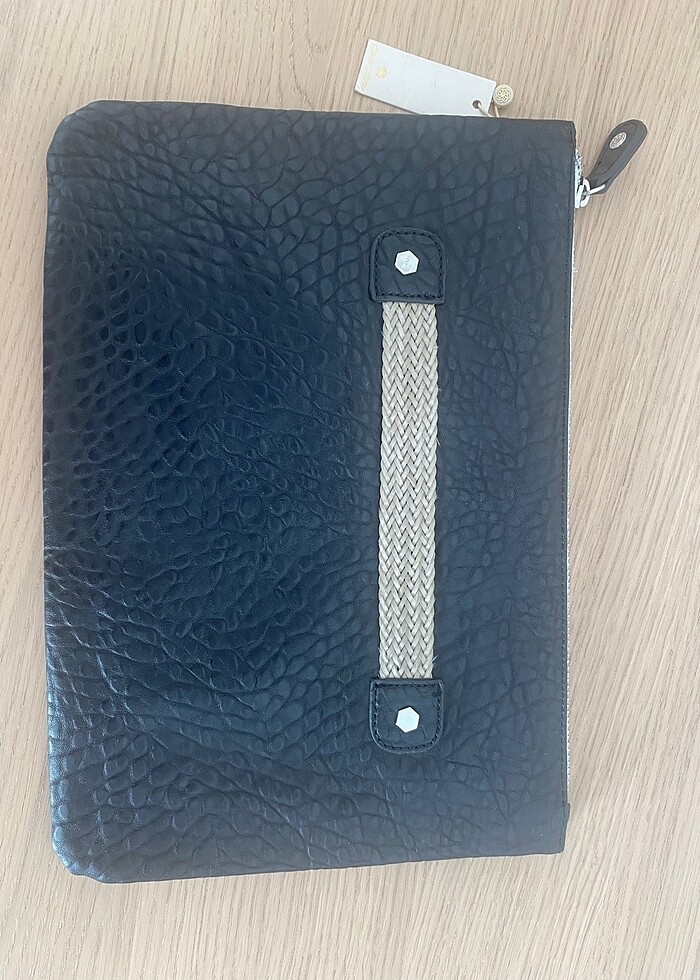 Siyah Portföy Çanta - Görsel 3