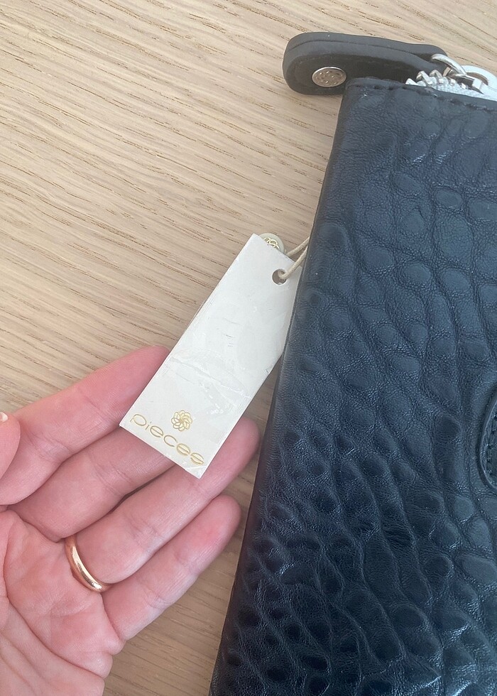 Siyah Portföy Çanta - Görsel 4