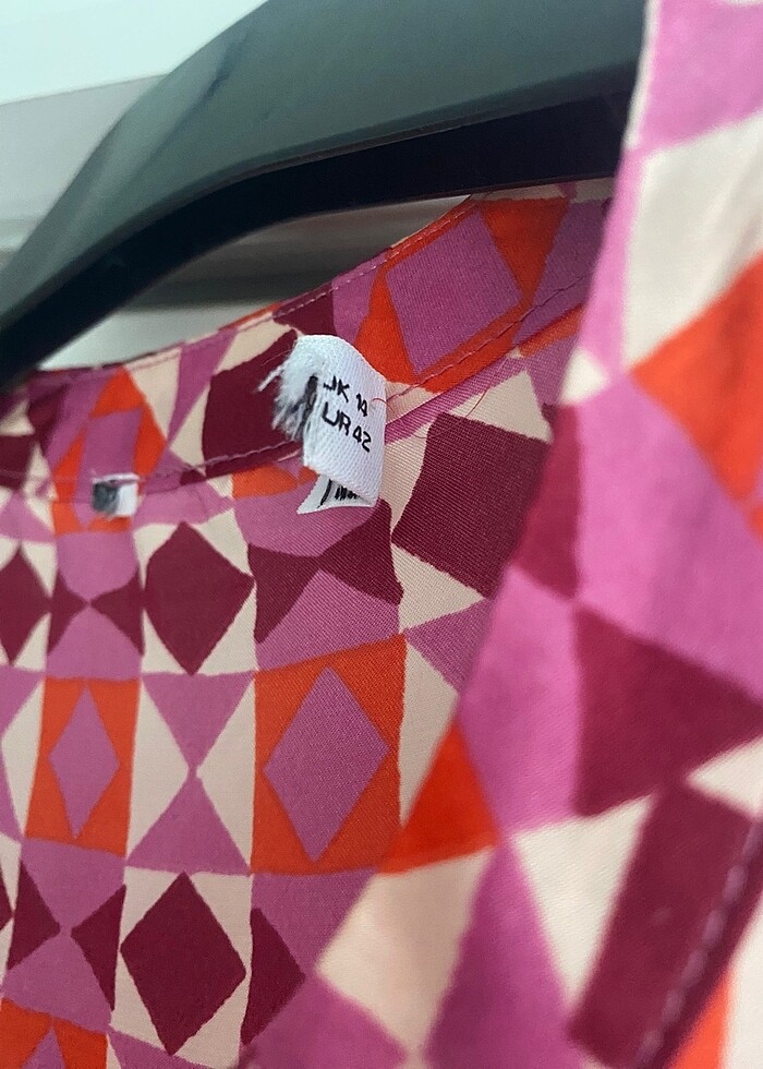 Pembe Saten Gömlek - Görsel 3